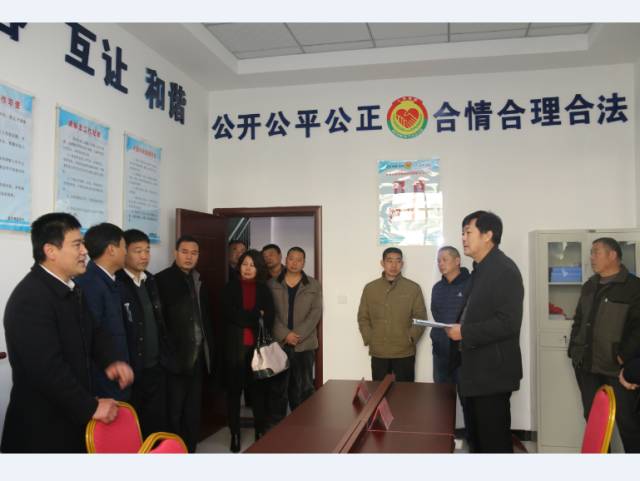 洛阳市创建信访“三无”乡镇工作推进会到寇店镇观摩指导
