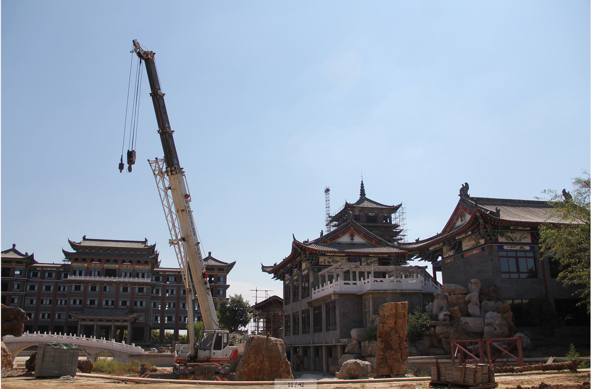 吕蒙正生态文化园建设进入尾声